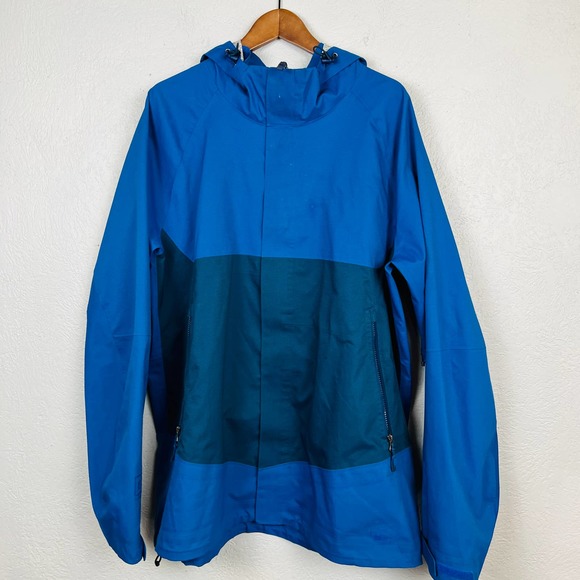 REI Jackets & Coats Rei Full Zip Elements Jacket Blue Long Sleeve